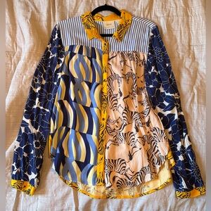 Anthropologie Maeve Button Down